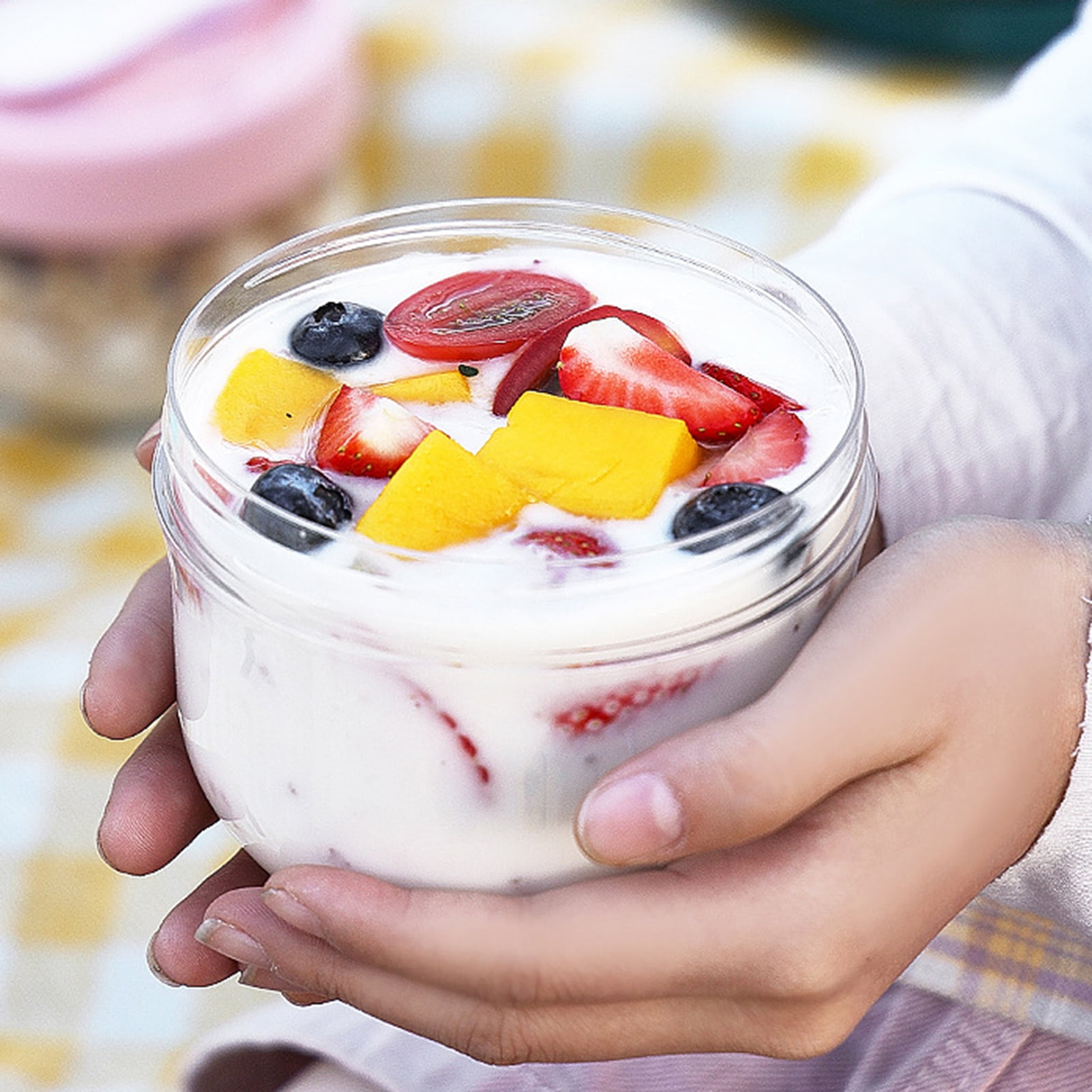 Polycarbonate White PC Leakproof Yogurt Container White — image 6