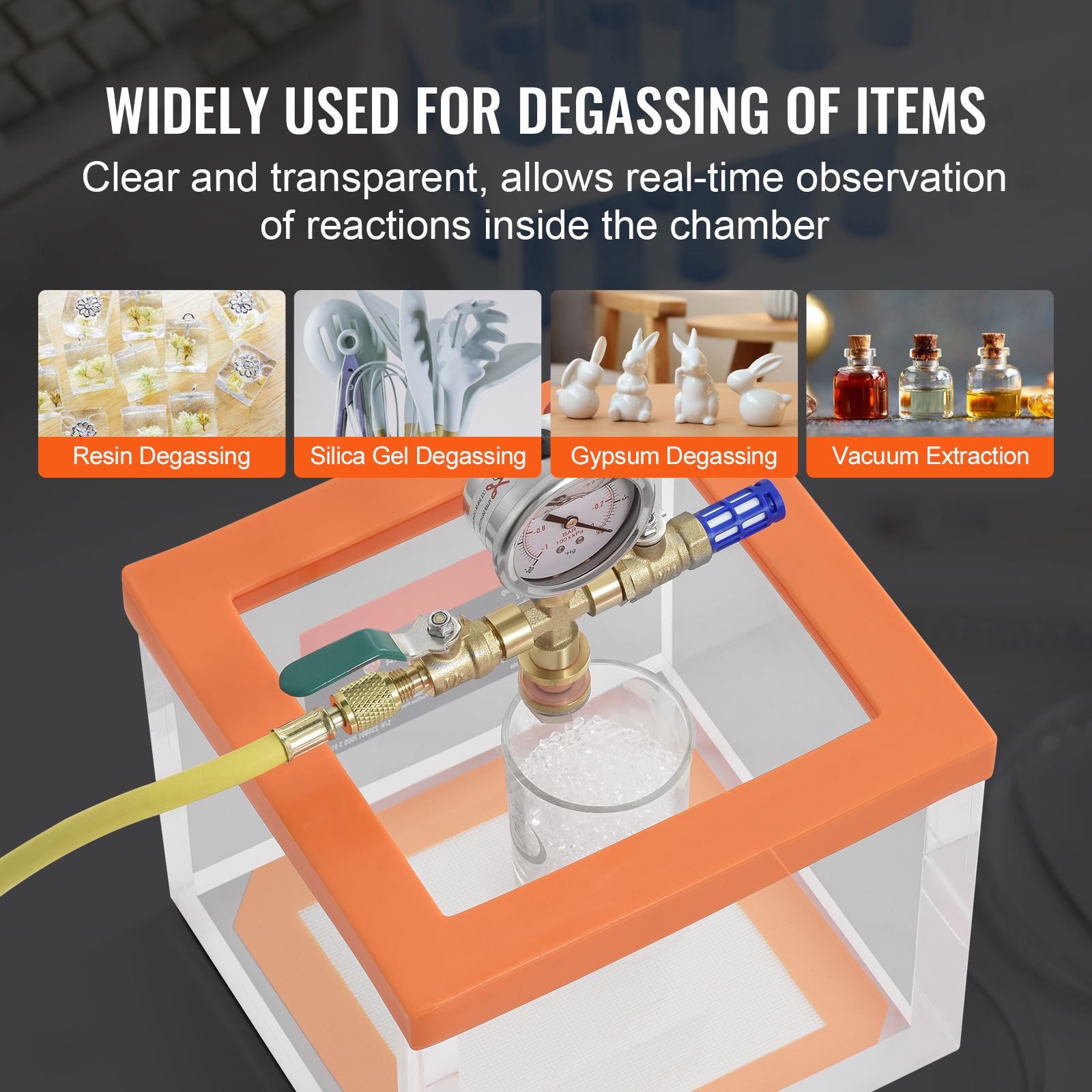Upgraded Multipurpose Acrylic Vacuum Degassing Chamber โ image 6