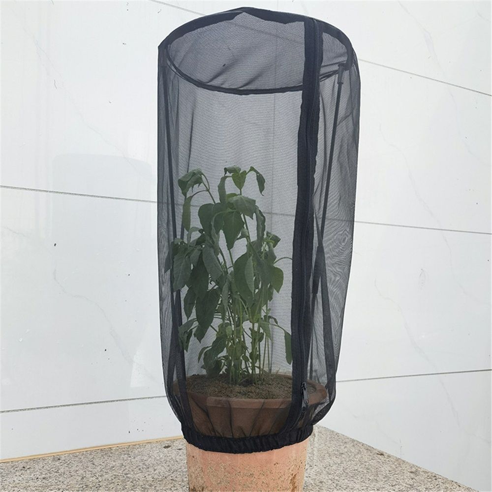 2 Pcs Fruit Tree Netting with Zipper, 25 × 50cm Insect & Bird Netting for Garden Protection, Ultra-Fine Mesh Garden Netting Pest Barrier, Bush Netting — image 3