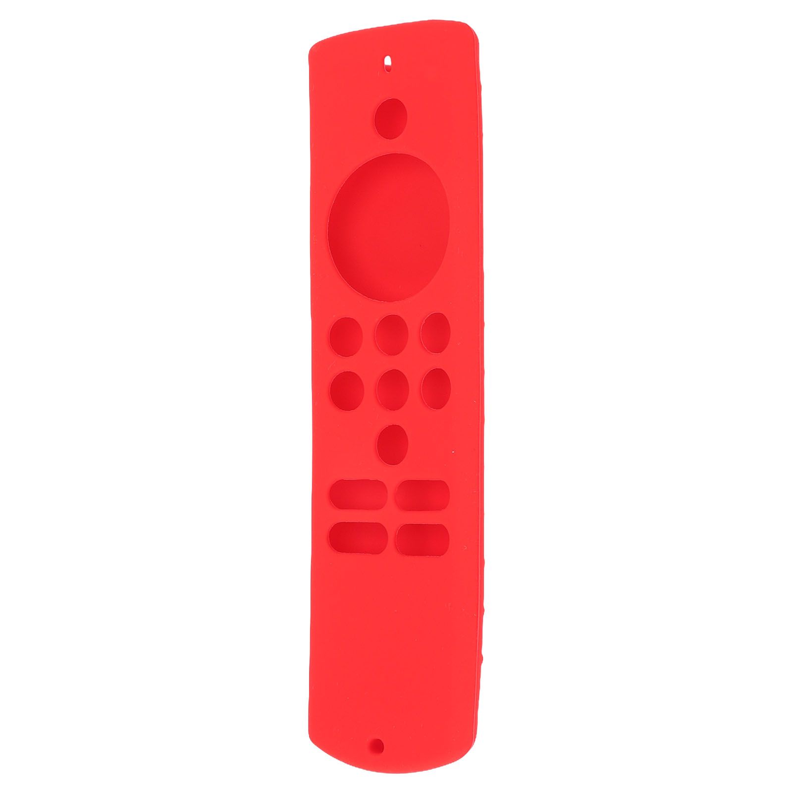Remote Control Cover Silicone Soft Anti Slip Shockproof Protective Remote Sleeve With Lanyard for Fire TV Stick Lite Red โ image 2