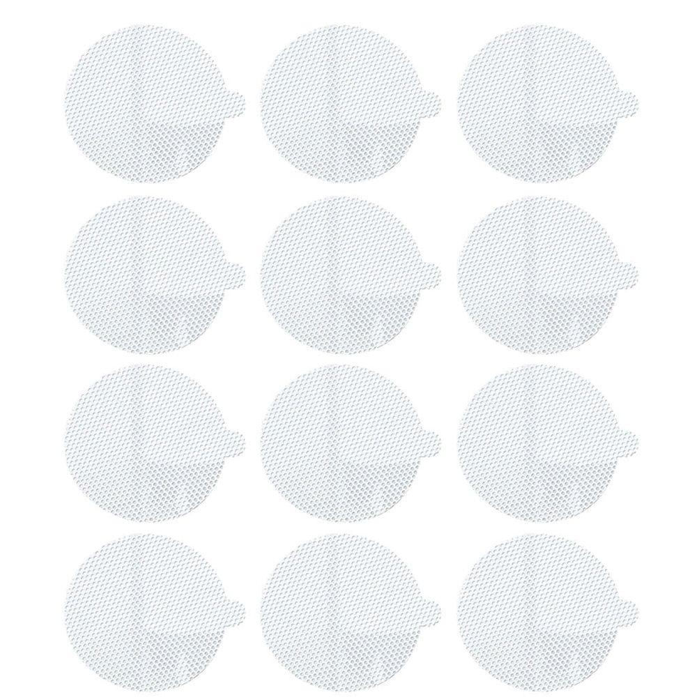 25pcs Disposable PVC Drain Hair Catcher Sticker for Shower and Bar
