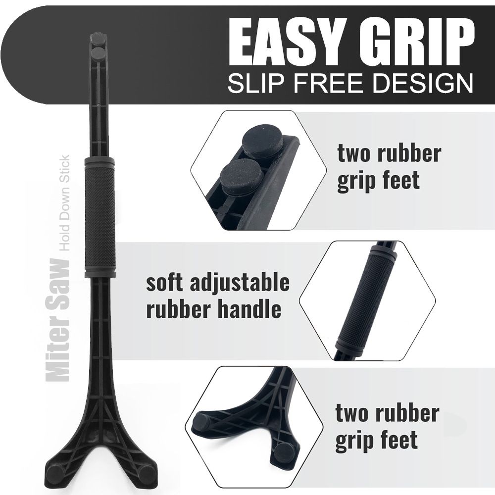 Miter Saw Hold Down Stick, Woodworking Safety Push Stick for Miter Saw Operation โ image 3