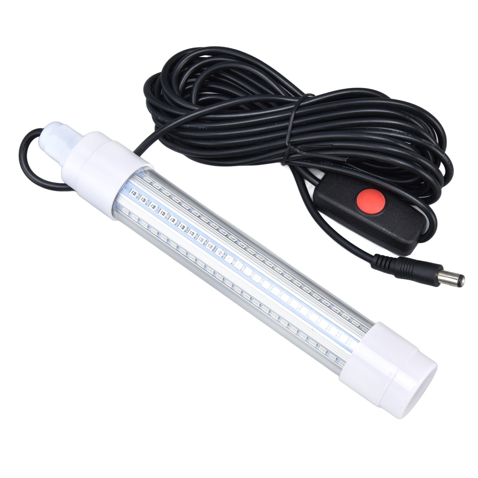 Submersible Fishing Light 16W AC12‑36V 1300lm LED Night Fishing Lure Bait Finder for Fish Tank AquariumWarm Light — image 3