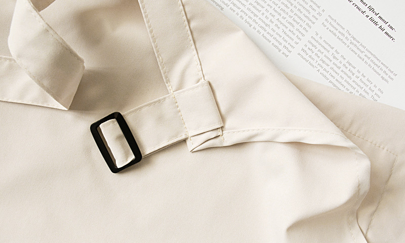 Beige Waterproof & Oil-Proof Apron - Adjustable Kitchen Apron with Pockets β image 6