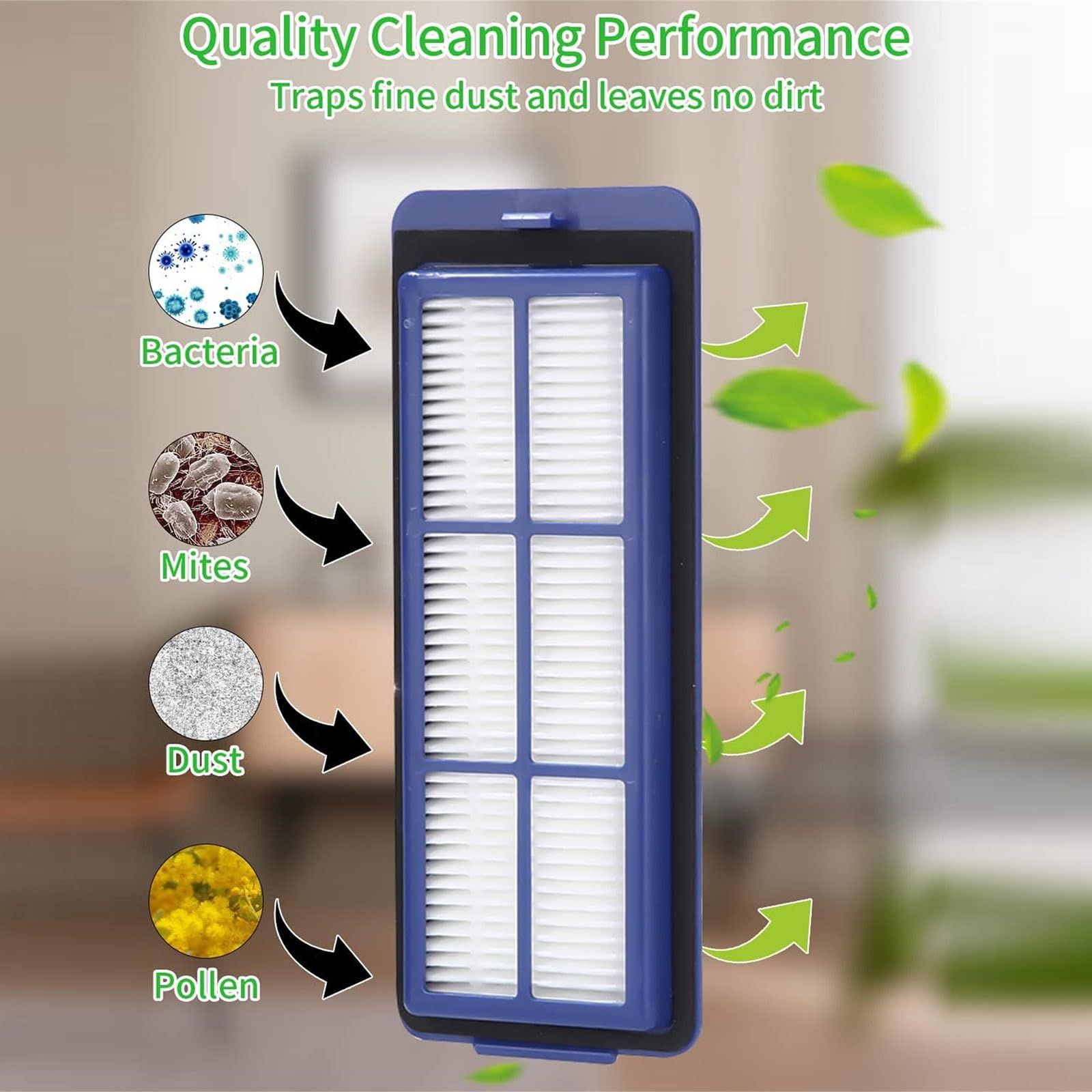 Plastic Robot Side Brush Replacement Filter Robot Vacuum Cleaner Spare Parts Replacement Part Filters For Robot Vacuum Robot โ image 3