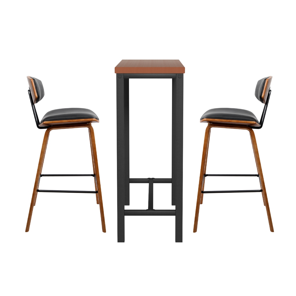 Artiss Bar Table and Stools Set Dining Desk Kitchen Chairs Cafe Pub โ image 5
