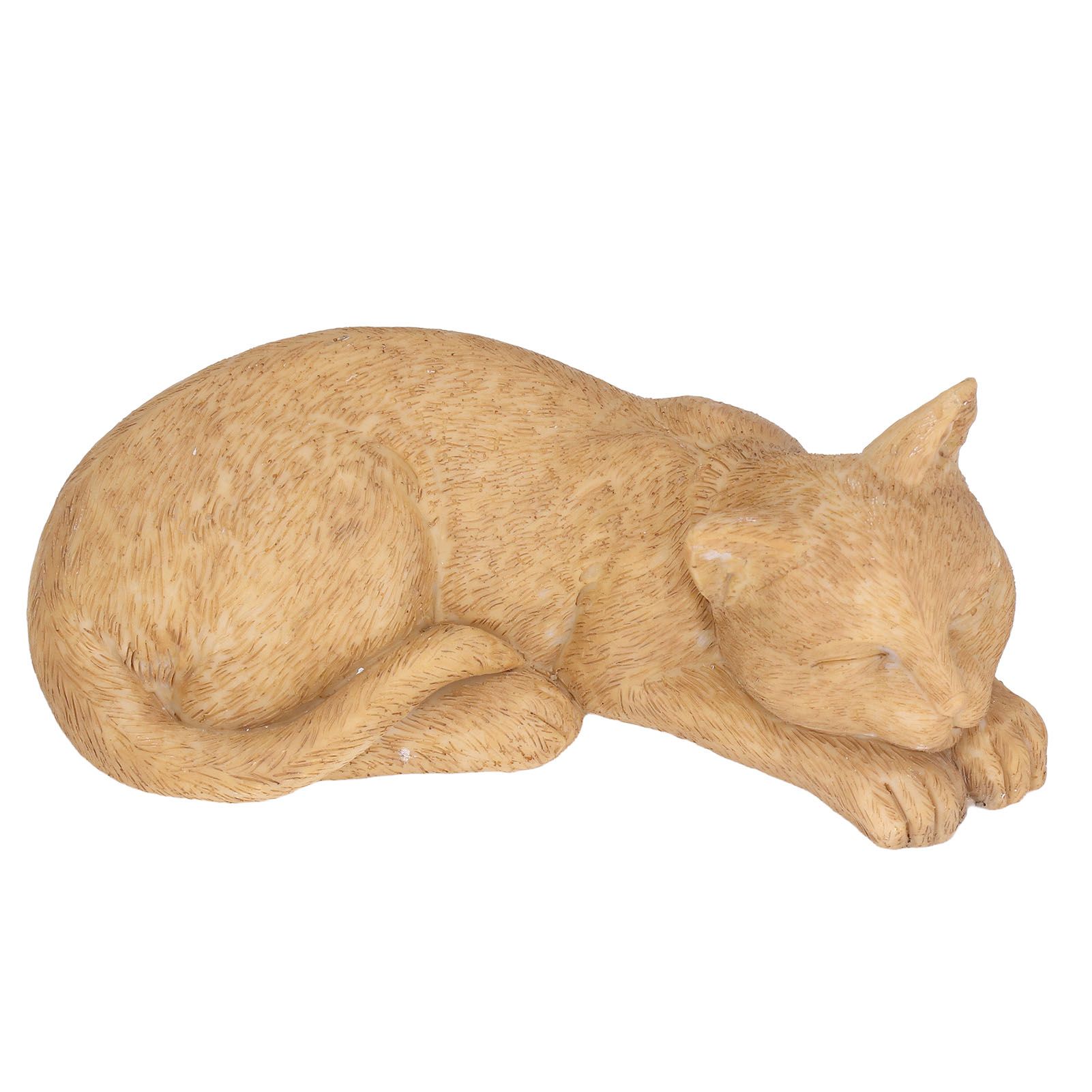 Imitation Stone Pet Memorial Tombstone Cat Dog Commemorative Resin Crafts Gravestone for Lawn Garden Outdoor YardCat Type C Sand Color — image 4