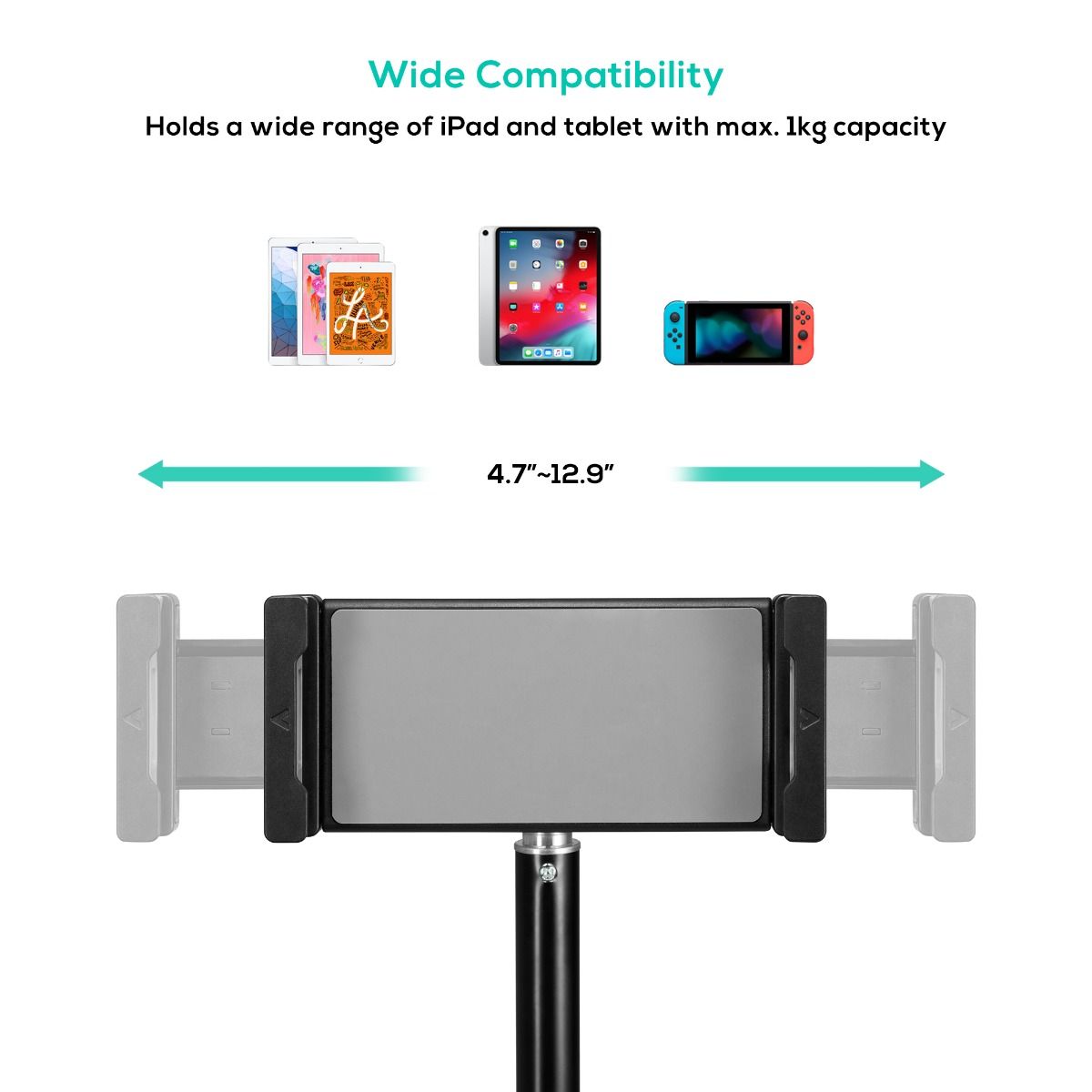 activiva Universal Tablet and Smartphone Tripod โ image 2