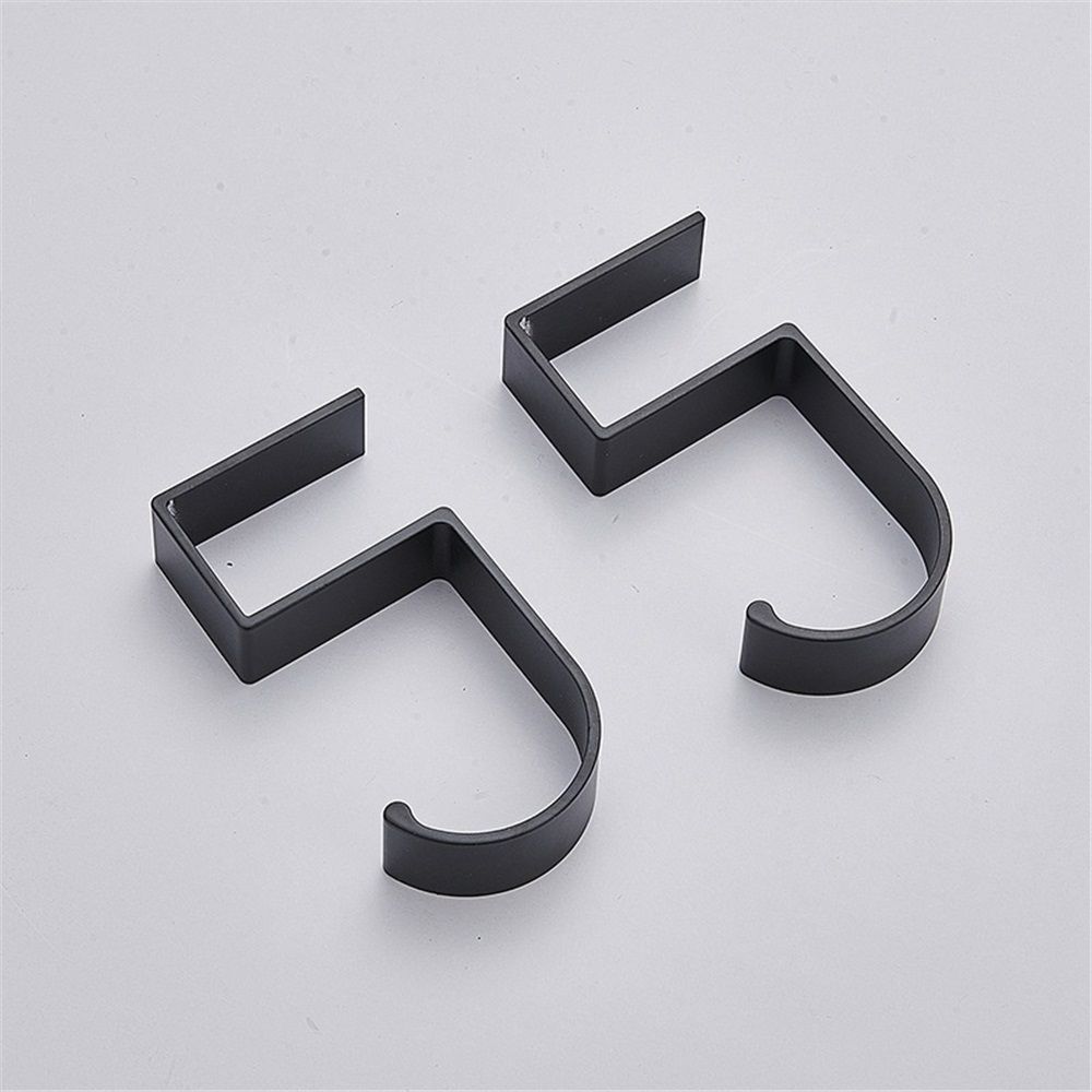 4 Packs Purse Hook Clutch Holder Handbag Hanger for Table Desk Side Table Portable Practical Hook(black) — image 2