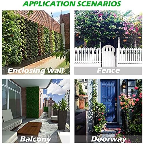 28x100cm Black and Green Vertical Garden Planter Bags Set of 2 - Plant Grow Bags for Vegetable Garden Plant Tower — image 4