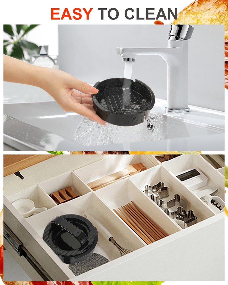 3-in-1 Hamburger and Hamburger Press - Hamburger Mold - Non-stick, Durable Patty Maker for Stuffed Burgers and Sliders - Easy to Clean - Black β image 3