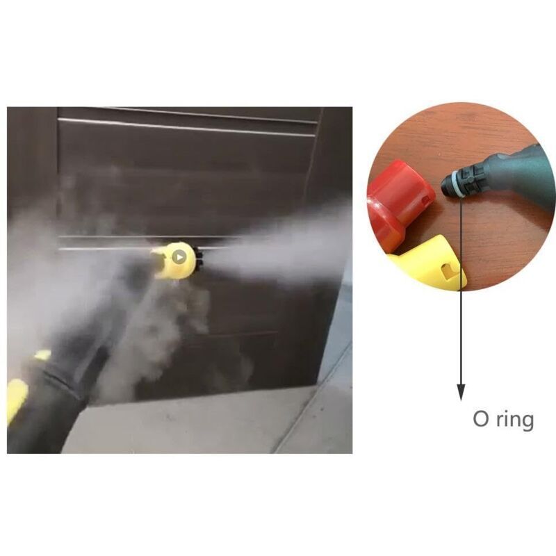 10 Pcs Rubber O Compatible with Karcher SC2 SC3 SC4 SC5 CT10 Steam Cleaner Black, Rings — image 4