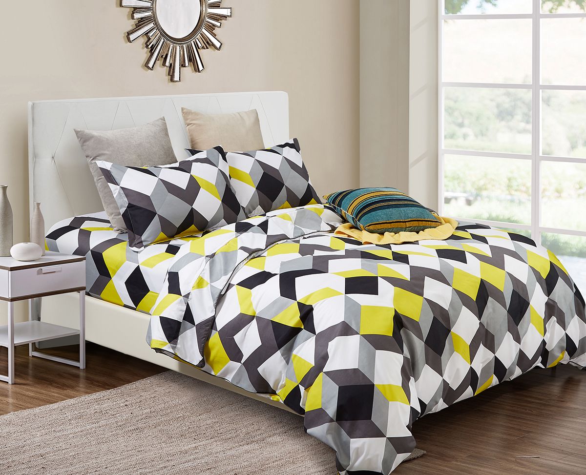 Jensson Super King Size Duvet Quilt Cover Set — image 2