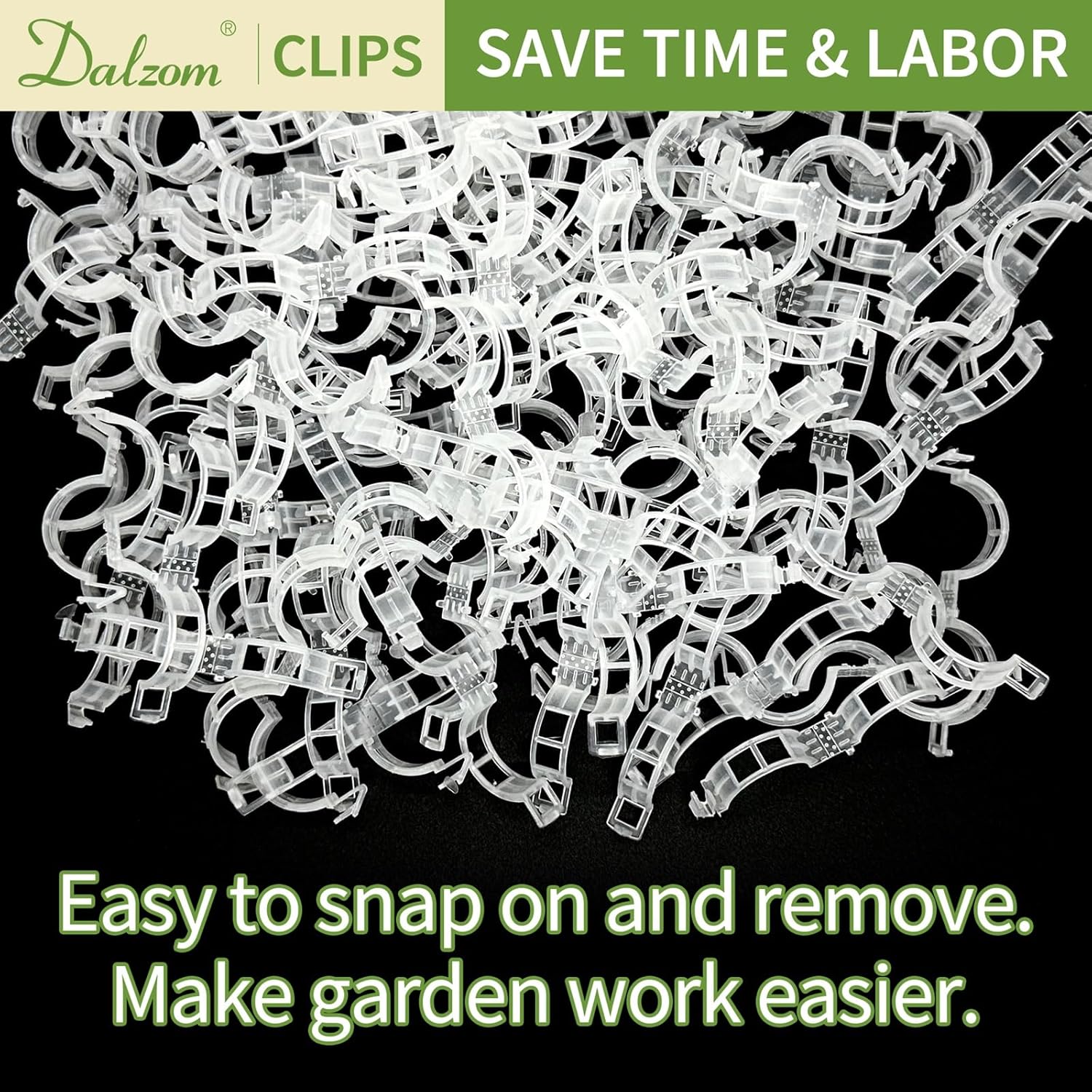 Plastic Trellis Clips Plant Support Clips — image 4