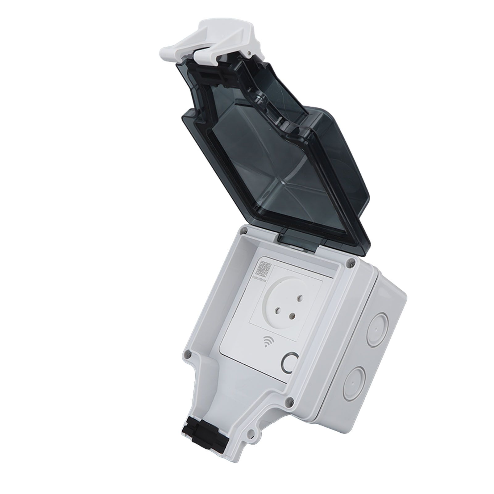 WiFi Smart Wall Electrical Socket Ip66 Waterproof Israel Standard Power Socket With Cover 16A 110 to 250V SNW-I โ image 4