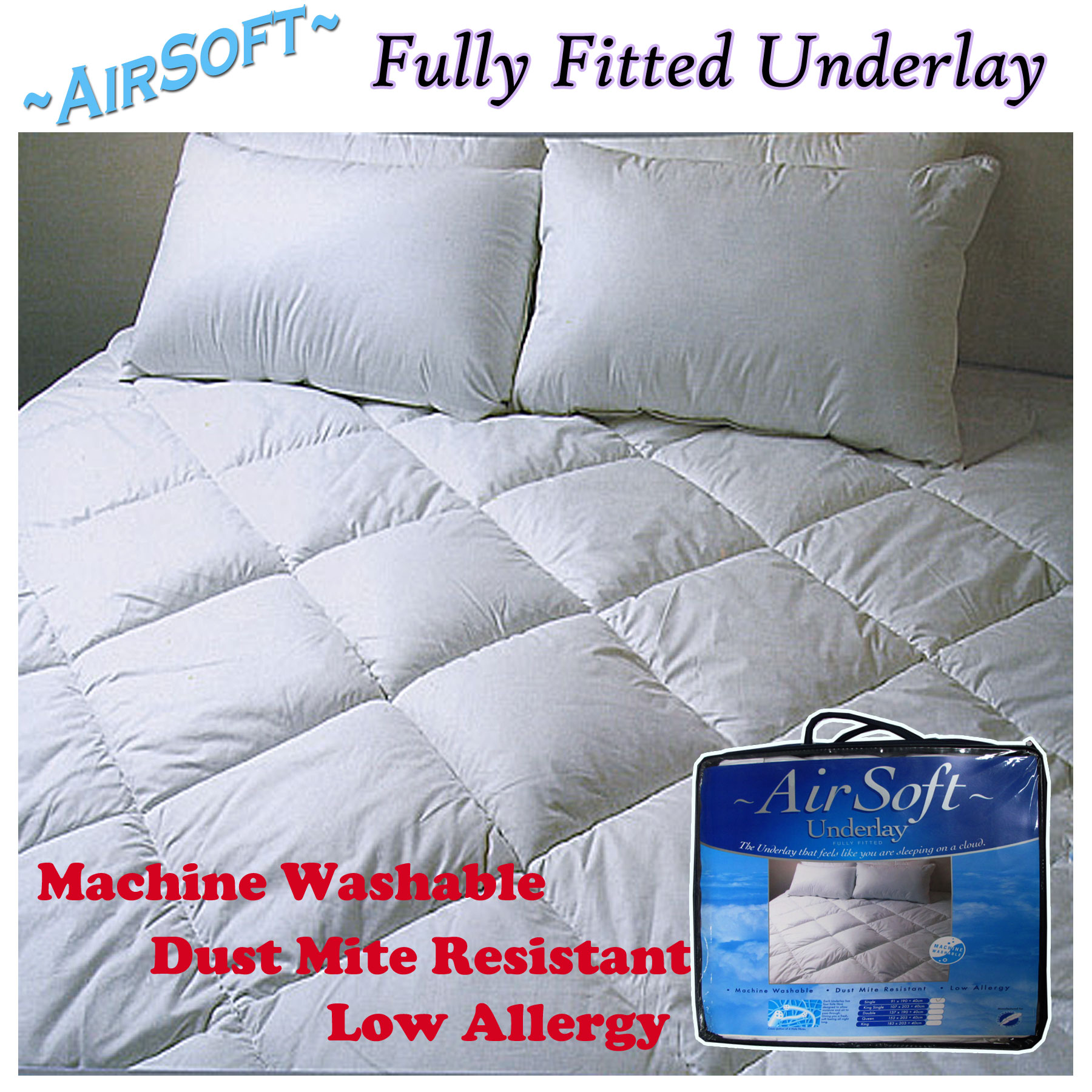 Air Soft Fully Fitted Underlay SINGLE โ image 2