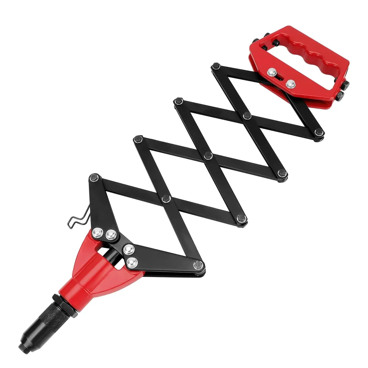Folding Rivet Gun Tool Kit Sturdy Alloy Steel for Metal Wood Plastic Repair Use โ image 2