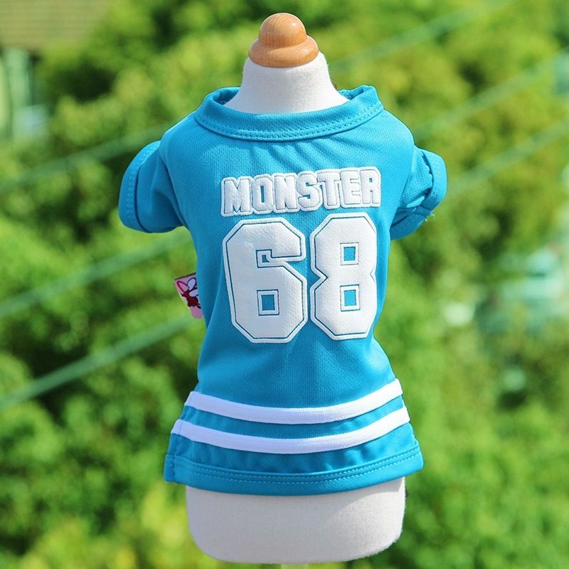Pet T Shirt Cotton Little Monster Yellow — image 3