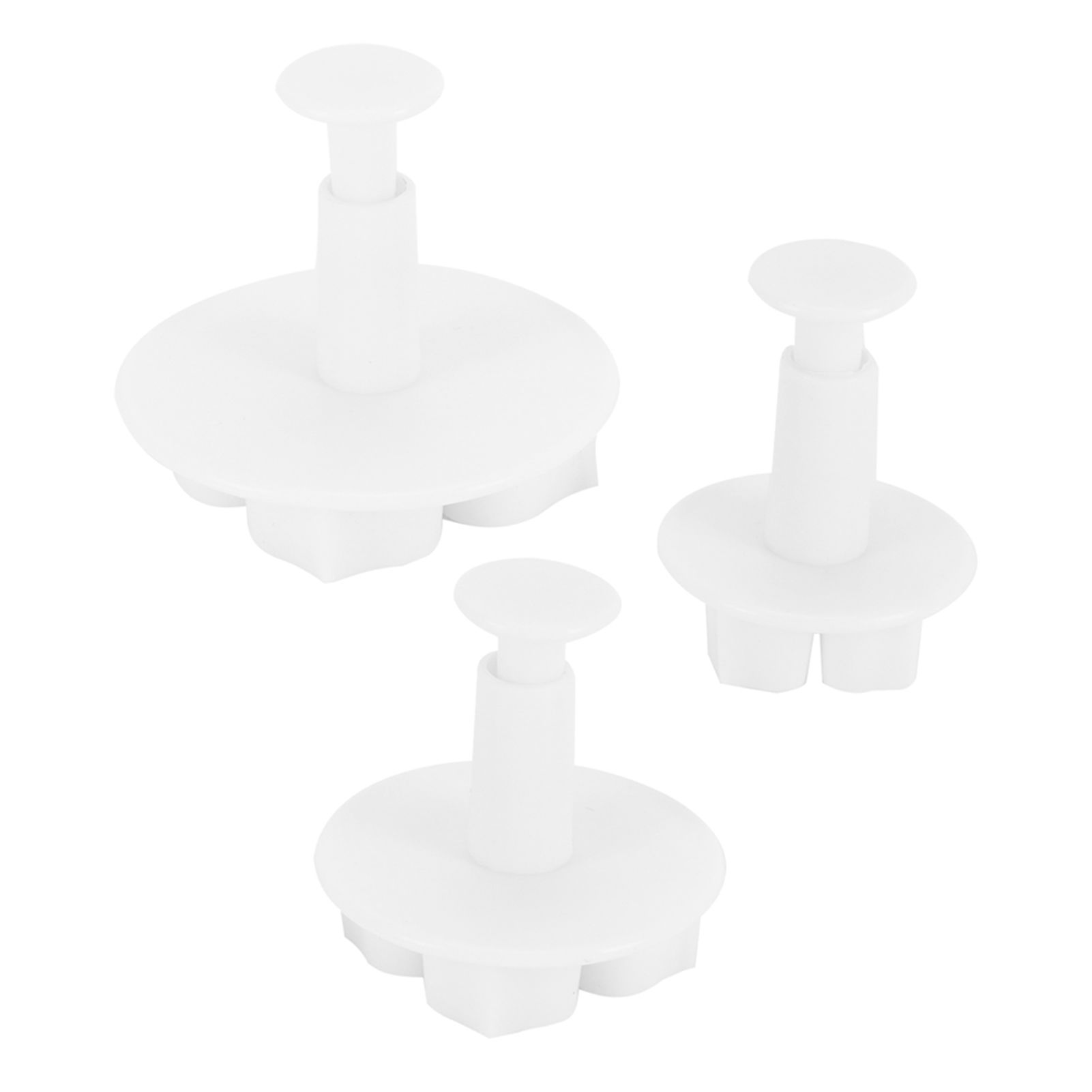 3Pcs Cake Decorating Mold Hydrangea Pattern Biscuits Cutter Spring Mold Baking Pastry Tool — image 6
