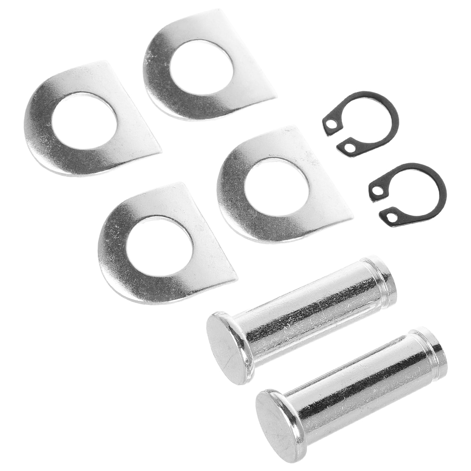 Universal Motorcycle Foot Peg Mounting Pins Kit Motorcycle Foot Pegs Mount Bolt Pins Washers Kit compatible for motorcycle 3.00X1.10X1.10CM Silver โ image 4