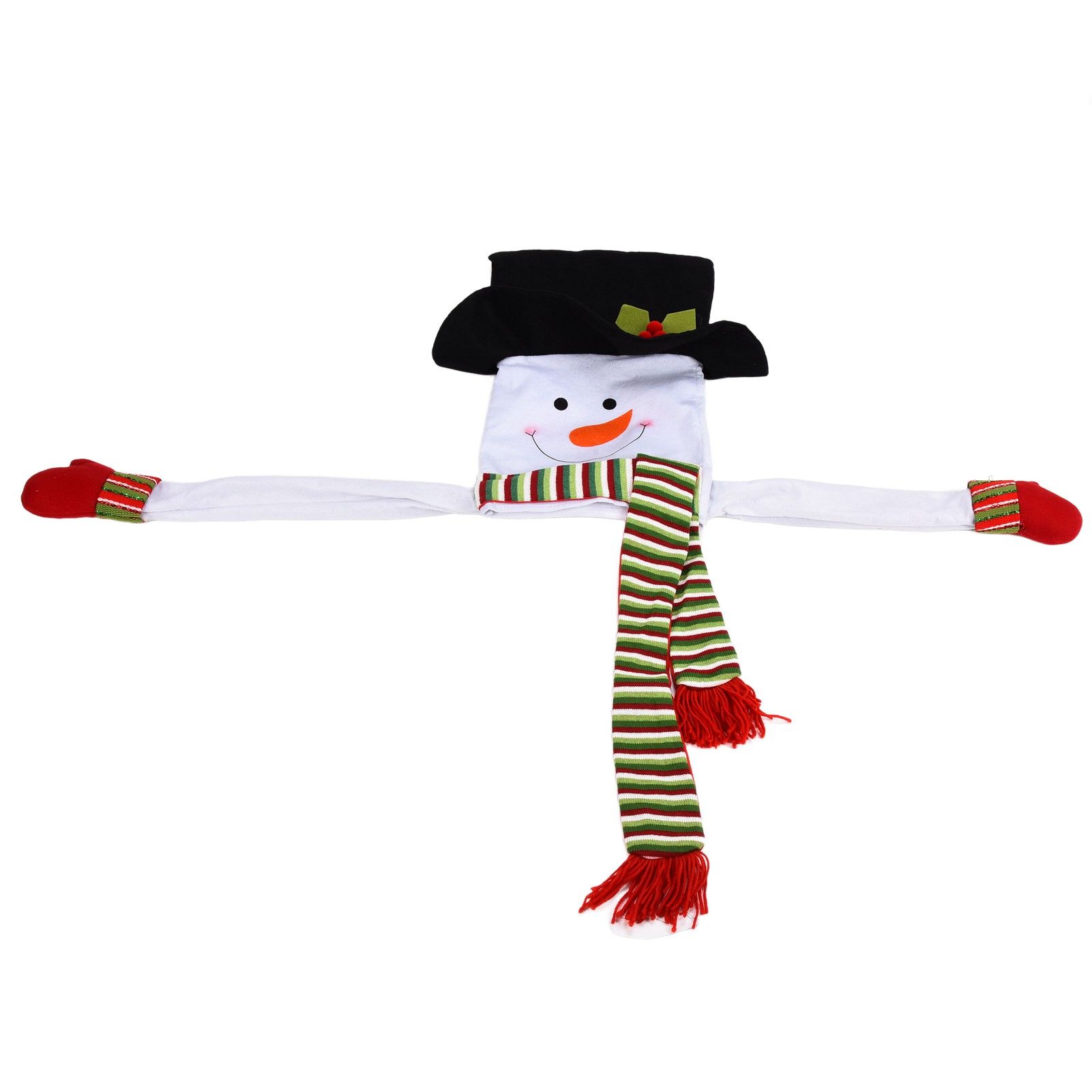 Snowman Christmas Tree Decor Snow Man Topper Ornament for Home Christmas Decoration — image 2