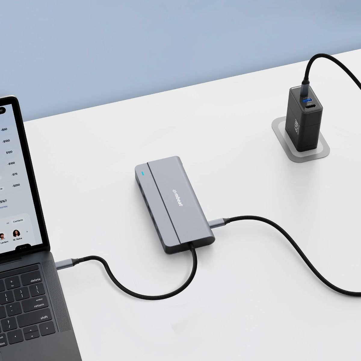 mbeat Elite X14 Triple 4K Display Multi-Port USB-C Hub โ image 4