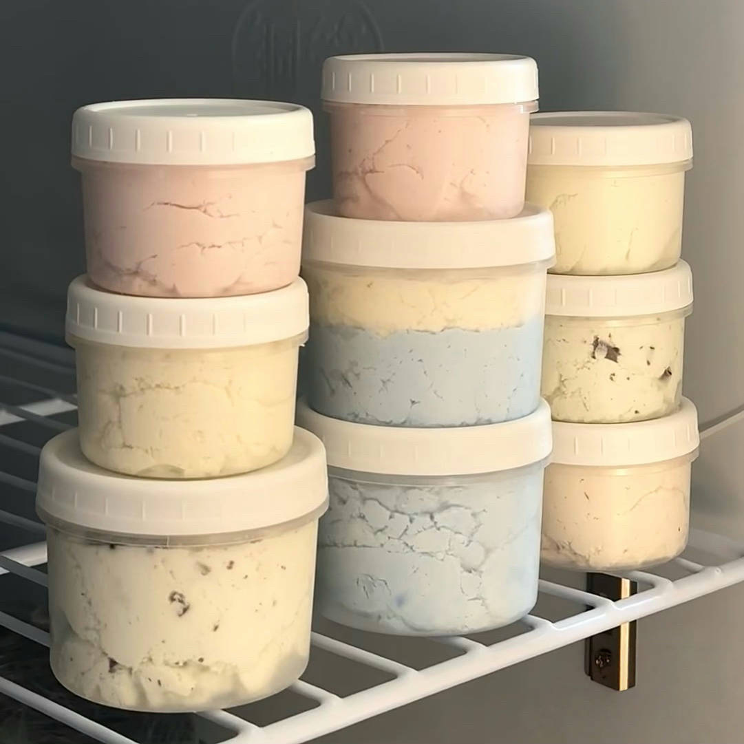 10 Pack Clear Dessert Cups with Lids, Leak-Resistant Food Containers for Yogurt, Pudding, Ice Cream, Jelly and Party Treats