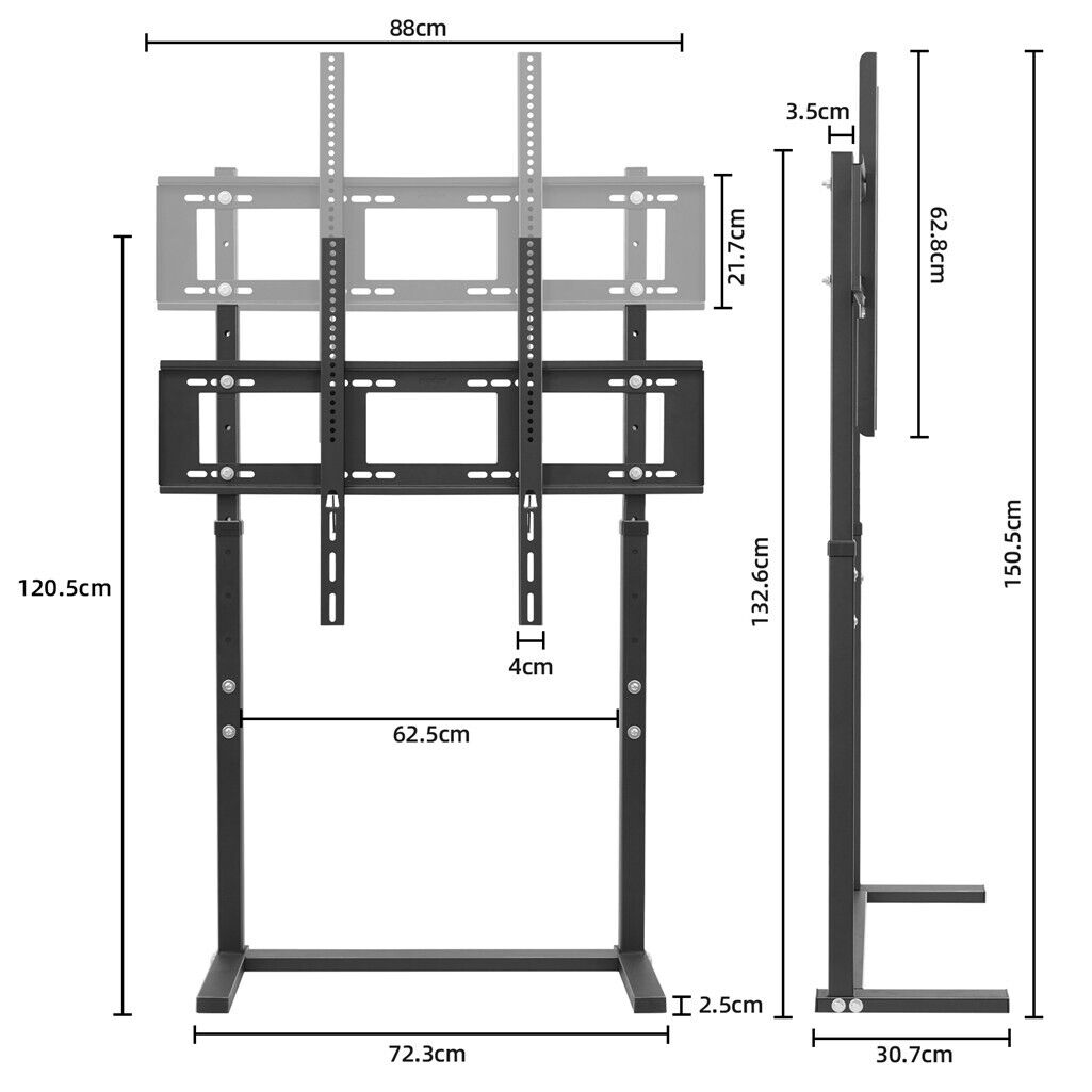 TV Stand Base Mount Bracket Swivel for 32-100 LED LCD โ image 6