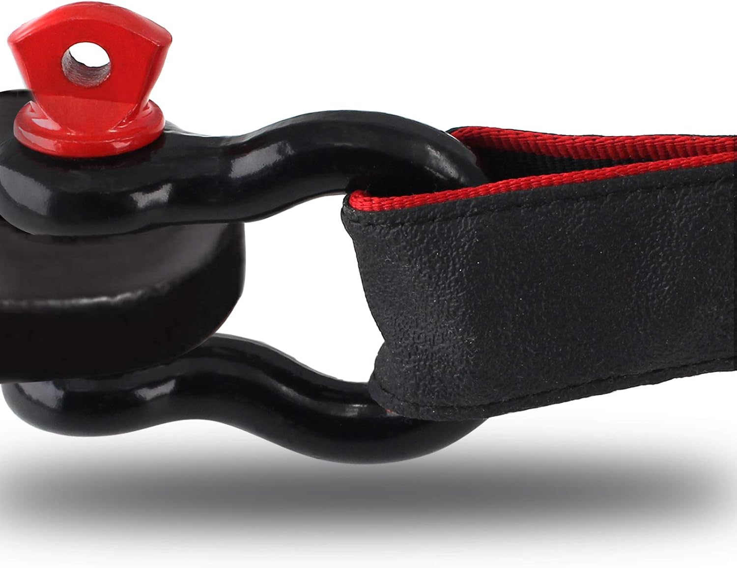 2Pcs 1/2 Inch D Ring Shackle, D Shackle Rugged 12 Ton(26,455 lbs) Maximum Break Strength, 2 Ton (4409 Lbs) Capacity (Pack of 2) โ image 5