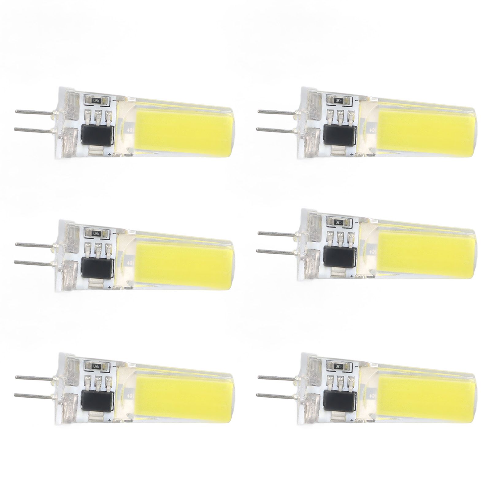 6 Pieces G4 LED Bulbs 9W Dimmable COB Lamp 500LM for Home Ceiling Landscape Chandelier Lamps 6500K White Light โ image 6