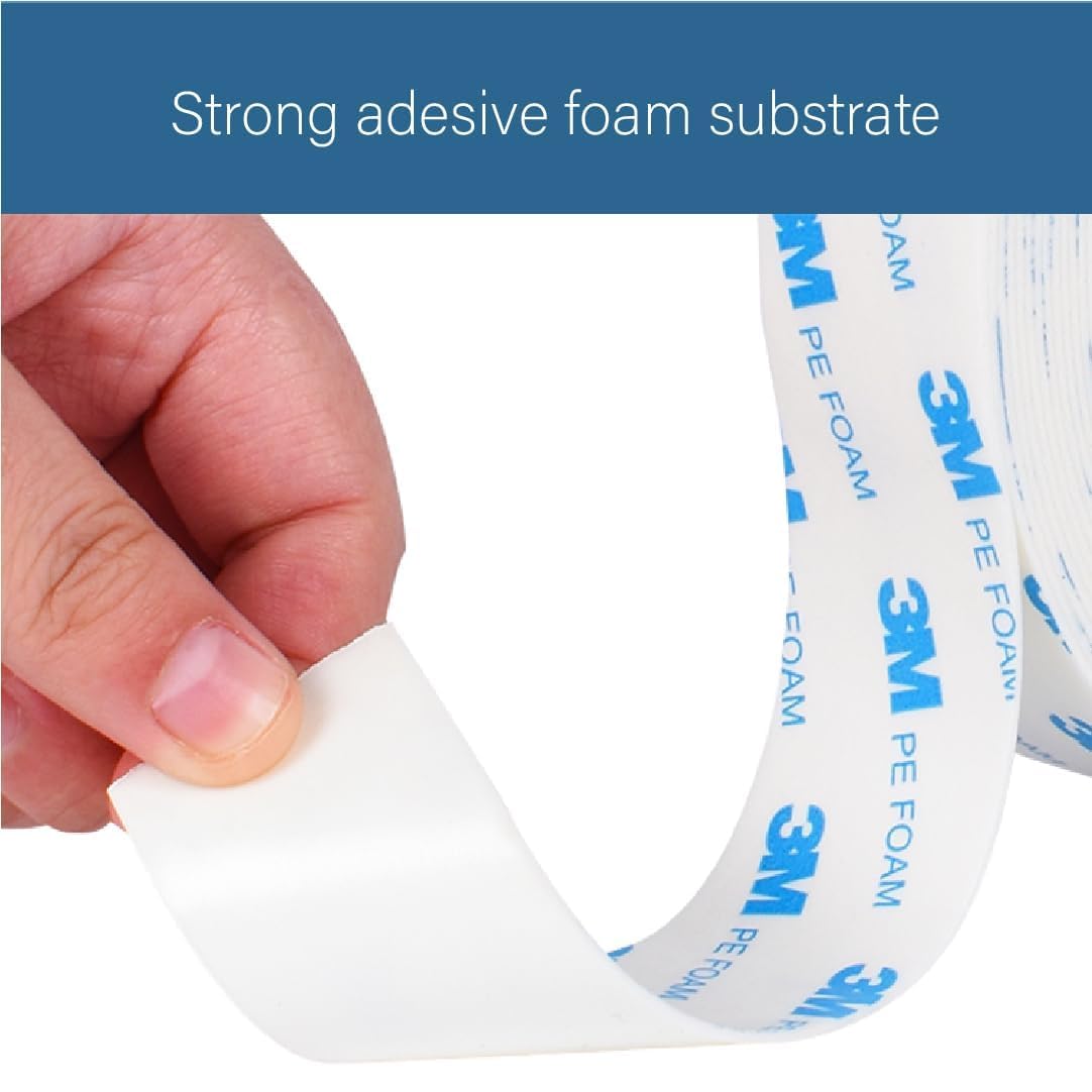 Replacement 3M double-sided tape (20mm x 3m), suitable for indoor and outdoor use, waterproof, for home installation โ image 2