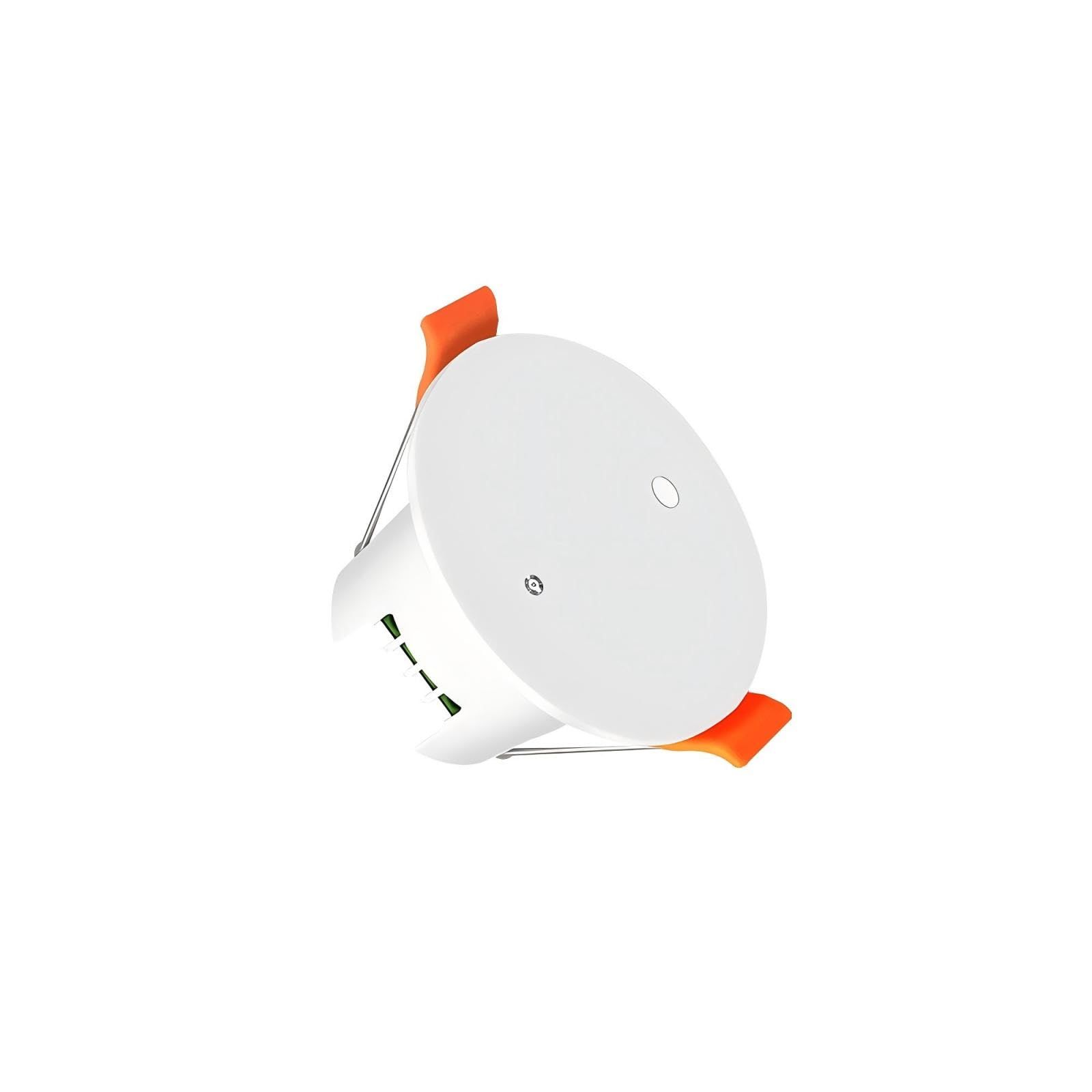 1Pack 24GHz Human Presence Sensor tuya Home Assistant MQTT smart Security & Lighting Control, Support Switch on/Off Non-smart Device(White)