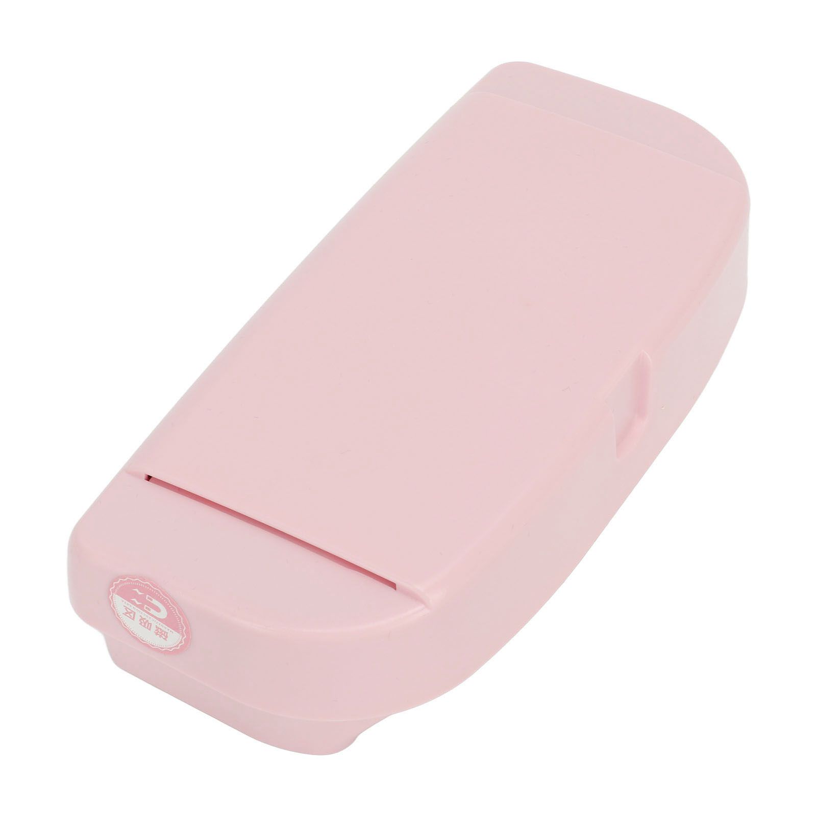 Multifunctional Car Glasses Holder Case Car Sun Visor Sunglasses Case Holder Eye Glasses Organizer Box With Clip Pink — image 3