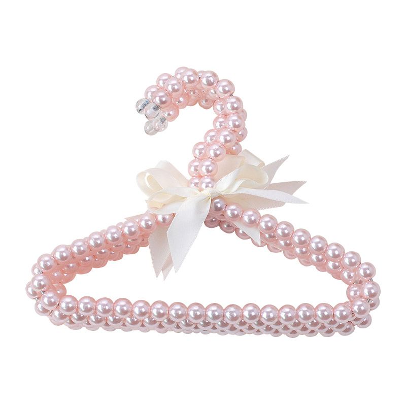 Pet Clothes Hanger CAYJ Pearl Bowknot New-Gold 1 hanger — image 3