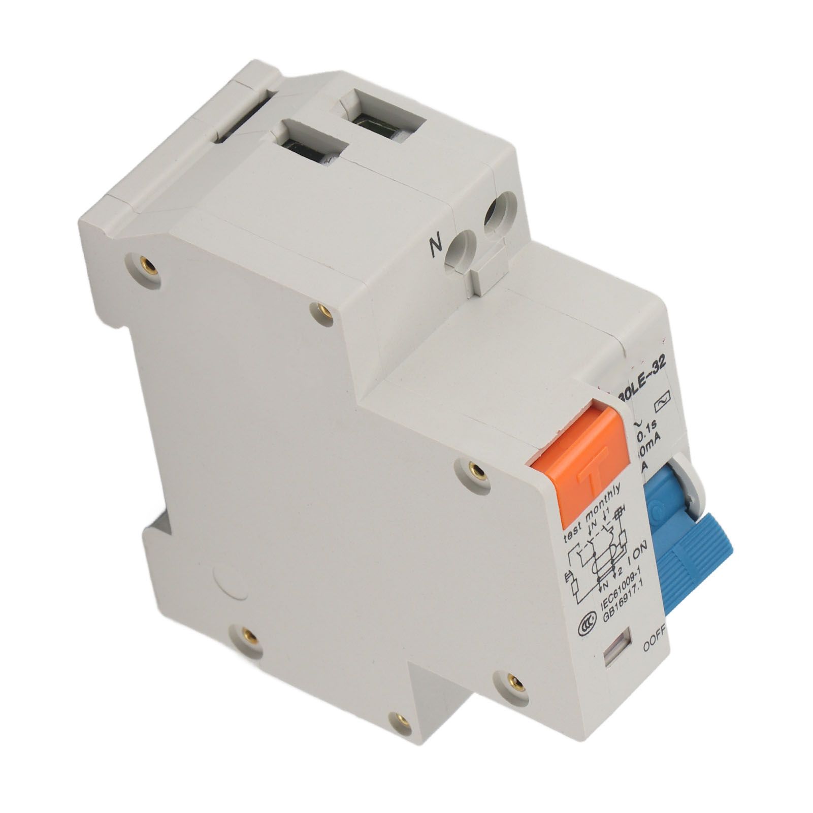 Circuit Breaker 1P 16A 220V Overload Short Circuit Leakage Protection Residual Current Circuit Breaker for 50/60Hz โ image 5
