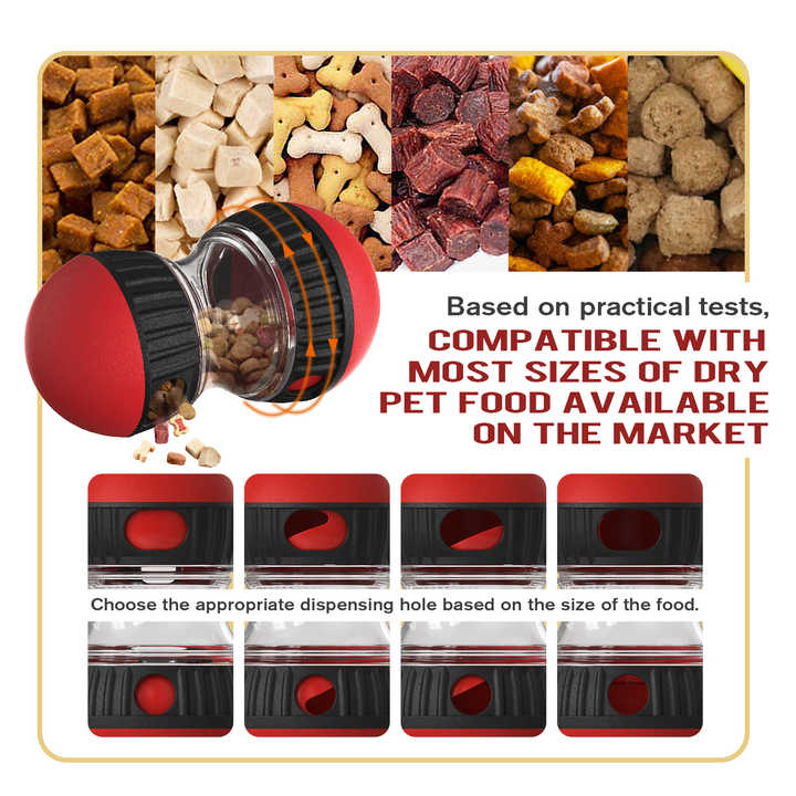 Green Interactive Dog Slow Feeder Toy - Food Dispenser Ball for Healthy Digestion โ image 3