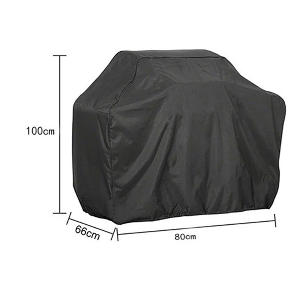Grill Cover, BBQ Gas Grill Cover for Outdoor Grill, Waterproof, Anti-UV, Rip-Proof, Fade Resistant Material, Barbecue Cover Black 100 × 66 × 80cm — image 5