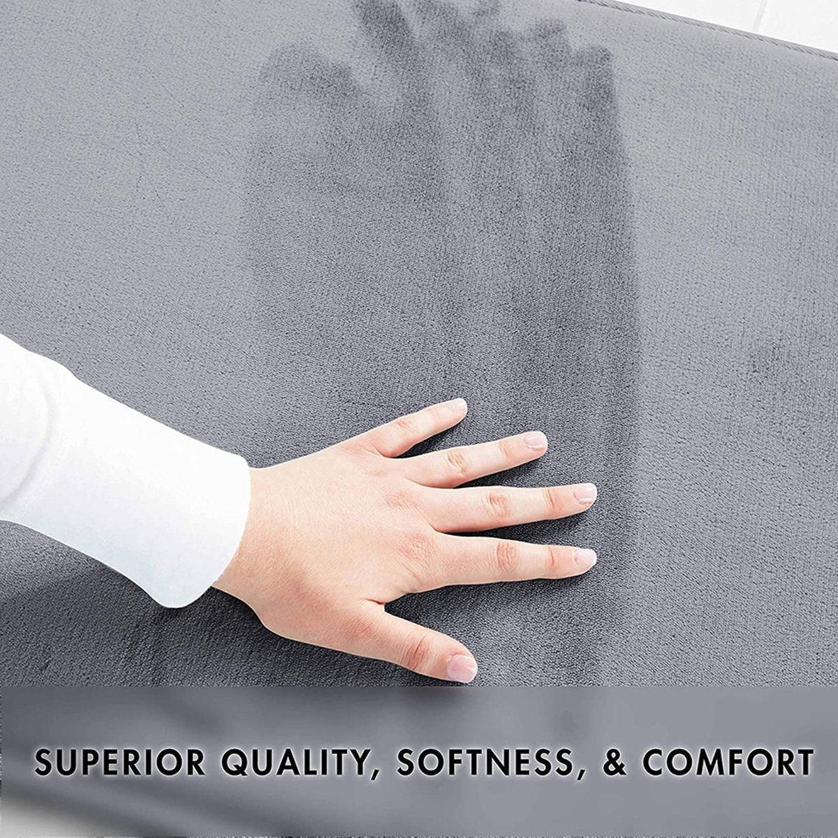 Water Absorbent Floor Mats for Home Doors Bedrooms Bathrooms Non Slip Mats — image 4