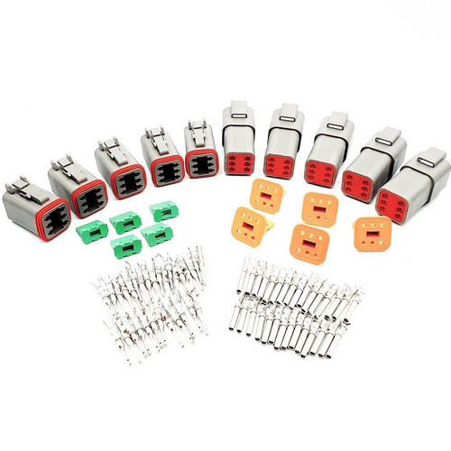 5 Set Deutsch DT 6 Way Pin Male/Female Kit Electrical Connector Plug Waterproof โ image 2
