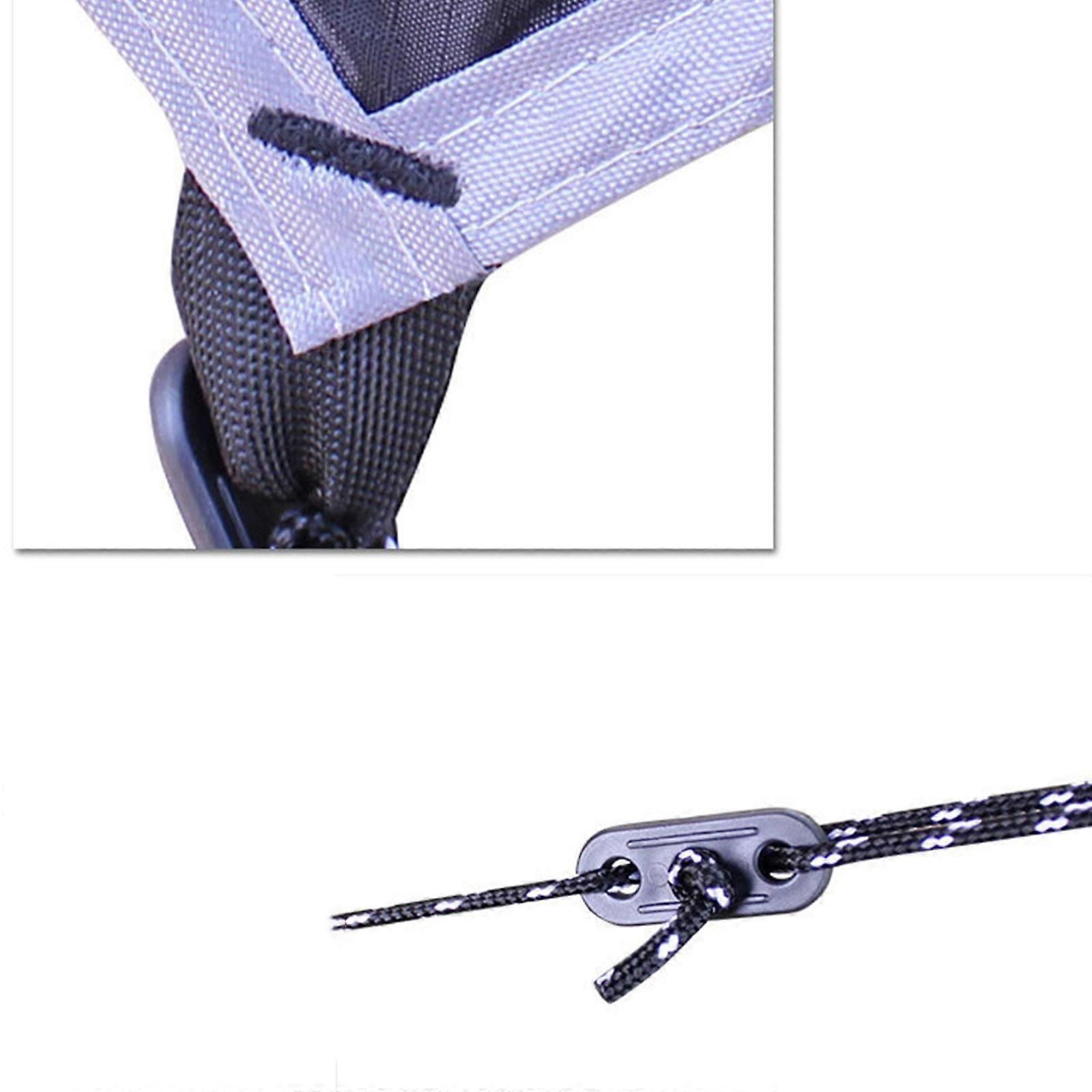Camping Tarp Tent Tarp Awning Accessories Lightweight Hammock Canopy Rain Awning - Black — image 3
