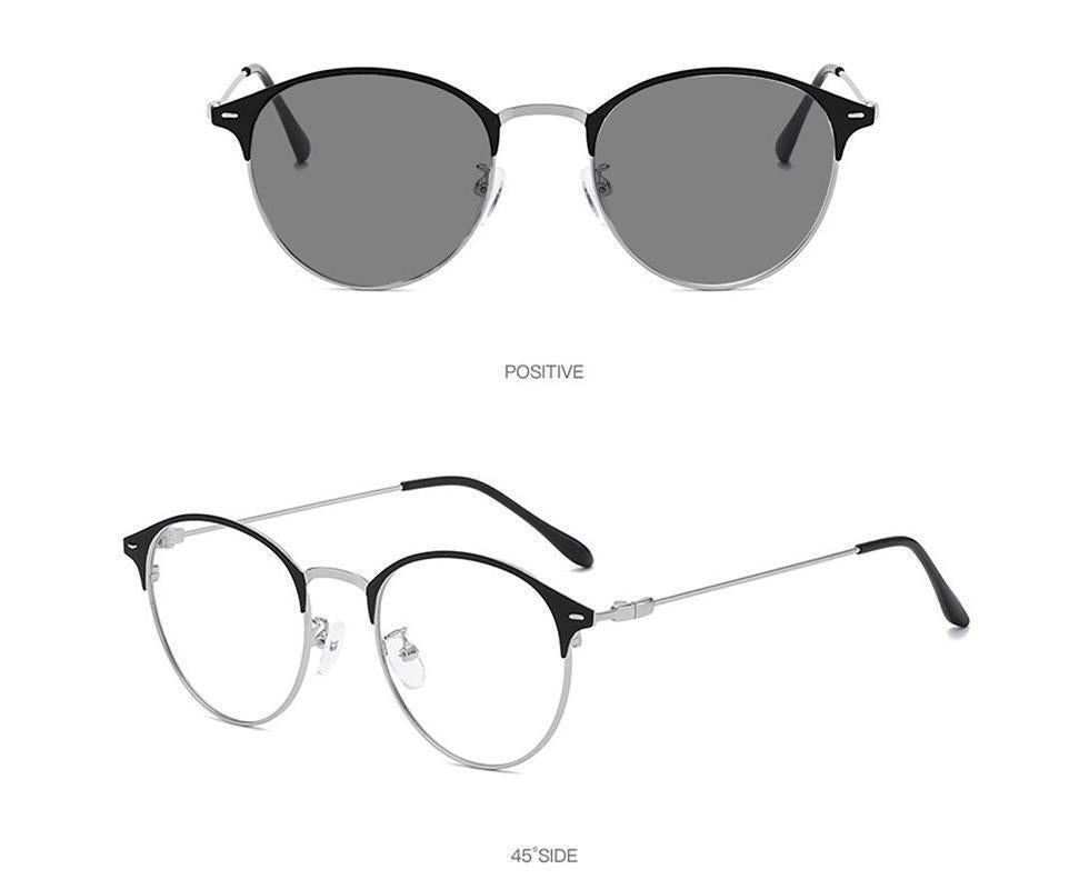 Men Women Square Classic Photochromic Polarized Glasses Men Chameleon Glasses Male Glasses Driving Eyewear — image 4