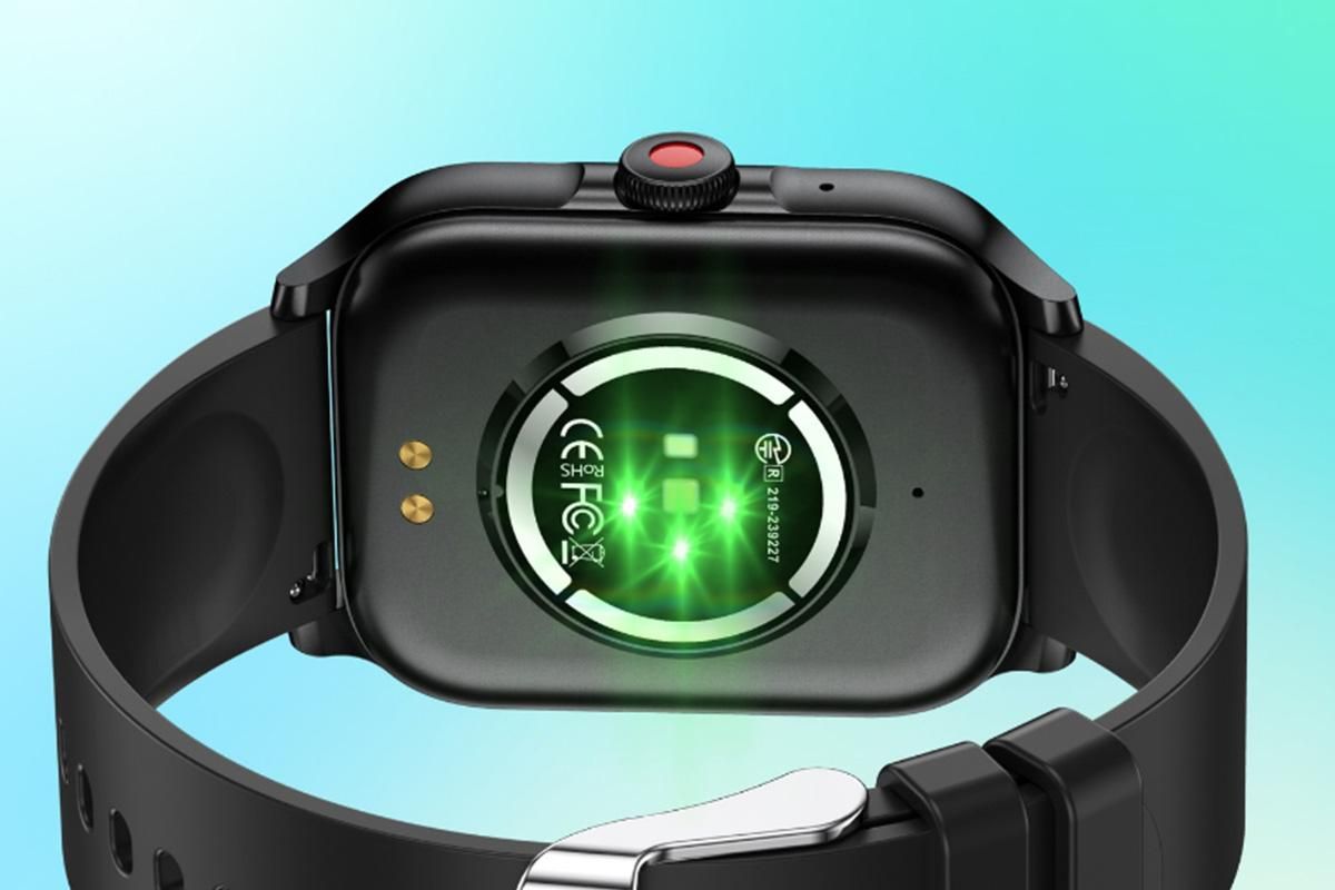 SmartWatch 1.85in Fitness Tracker with Heart Rate Sleep Monitor Answer/Make Calls 100 Sport Modes for Android iOS -Black — image 3