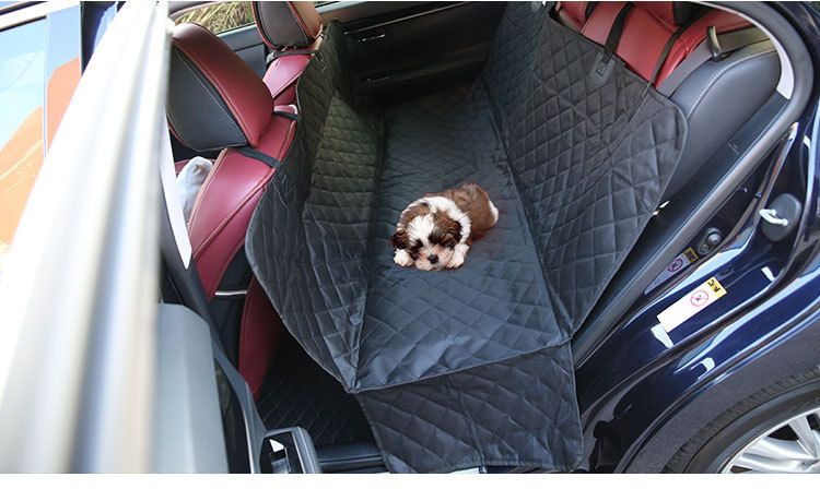Dog Car Seat Cover, Waterproof Pet Seat Cover for Back Seat, Non-Slip Durable Scratchproof Dog Hammock for Cars, Trucks and SUVs — image 2