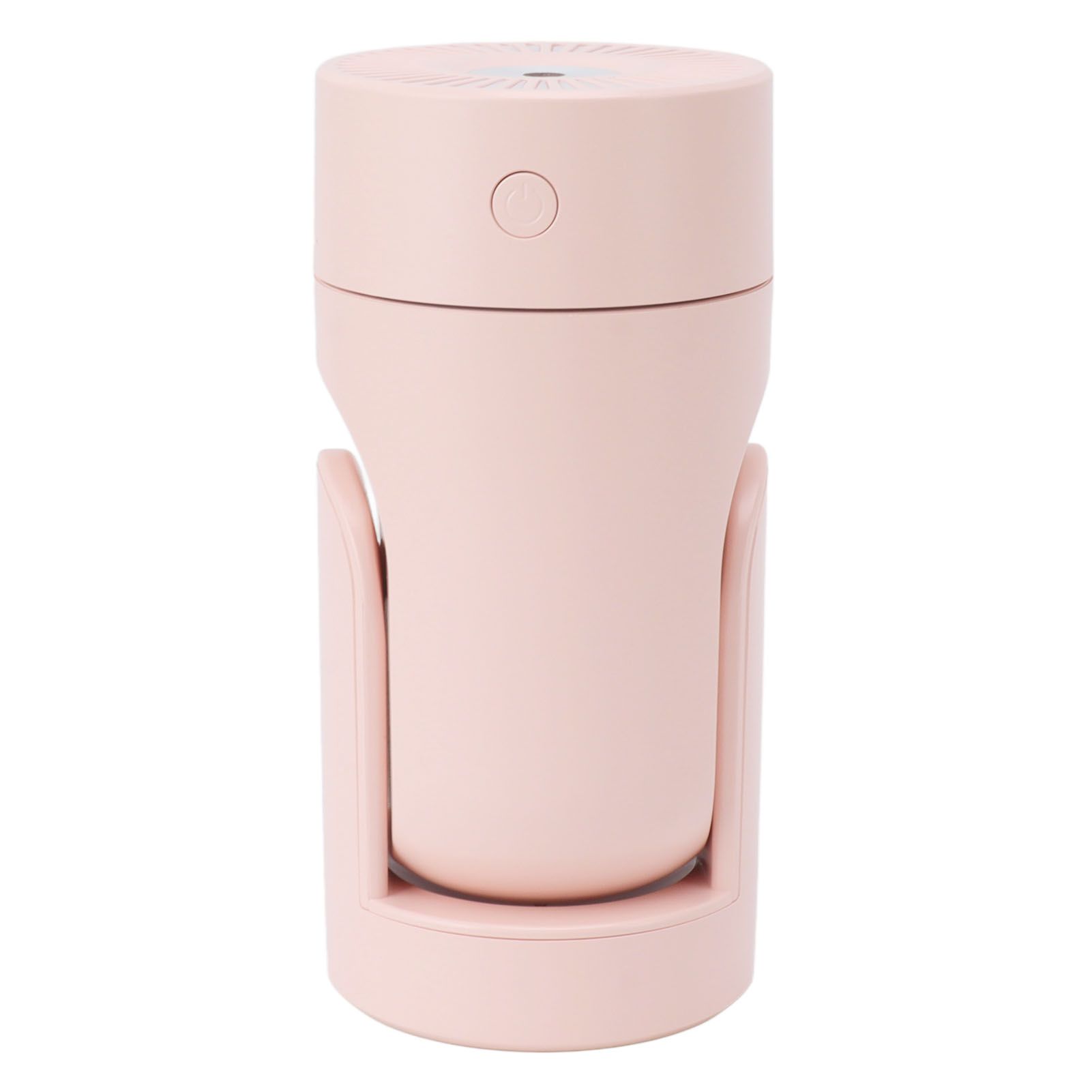Portable Mini Humidifier USB Automatic Rotating Super Quiet Small Desktop Cool Mist Humidifier for Bedroom Office Car Travel Pink โ image 5