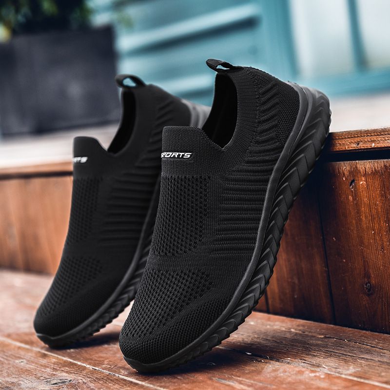 Men Sports Shoes Lightweight Breathable Mesh A19 Pink 37 โ image 3