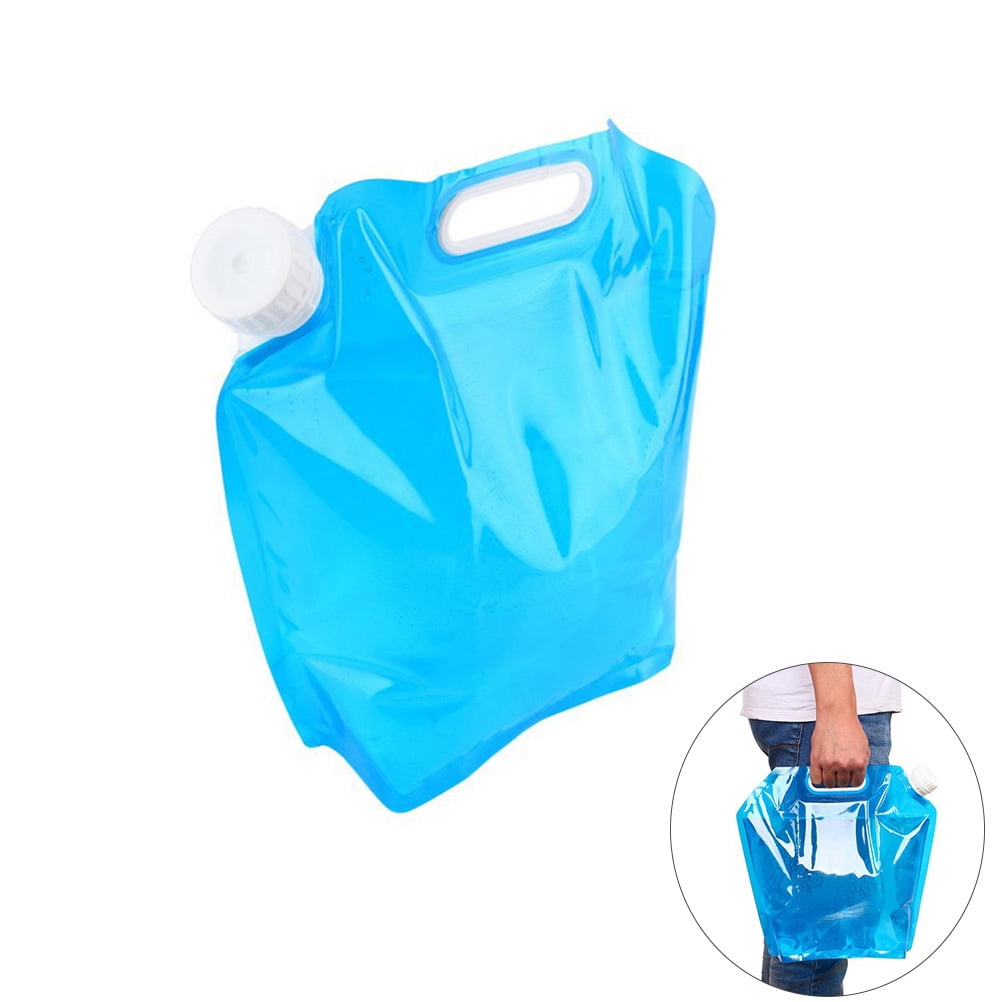 Folding Water Storage Bag Blue Hiking Storage Container 1Pack 40.80 × 31.00 × 0.20CM Blue — image 3
