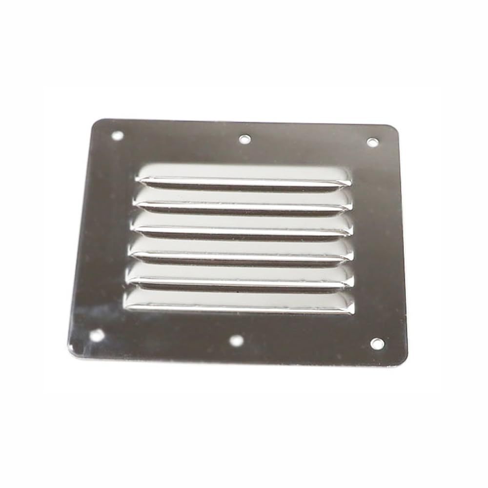 Vent Cover, 316 Stainless Steel Screen Air Grille Ventilation Cover HVAC Louvered Grill for Home Kitchen Bathroom Wall Ceiling โ image 2