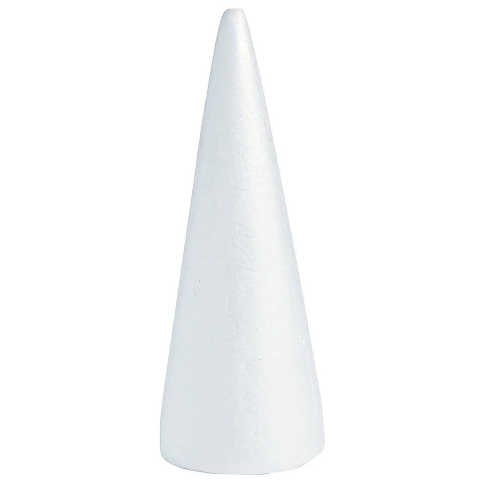 Styrofoam Foam Cones Polystyrene for Crafts DIY Painting Triangle Tree 20cmX7.9cm — image 3