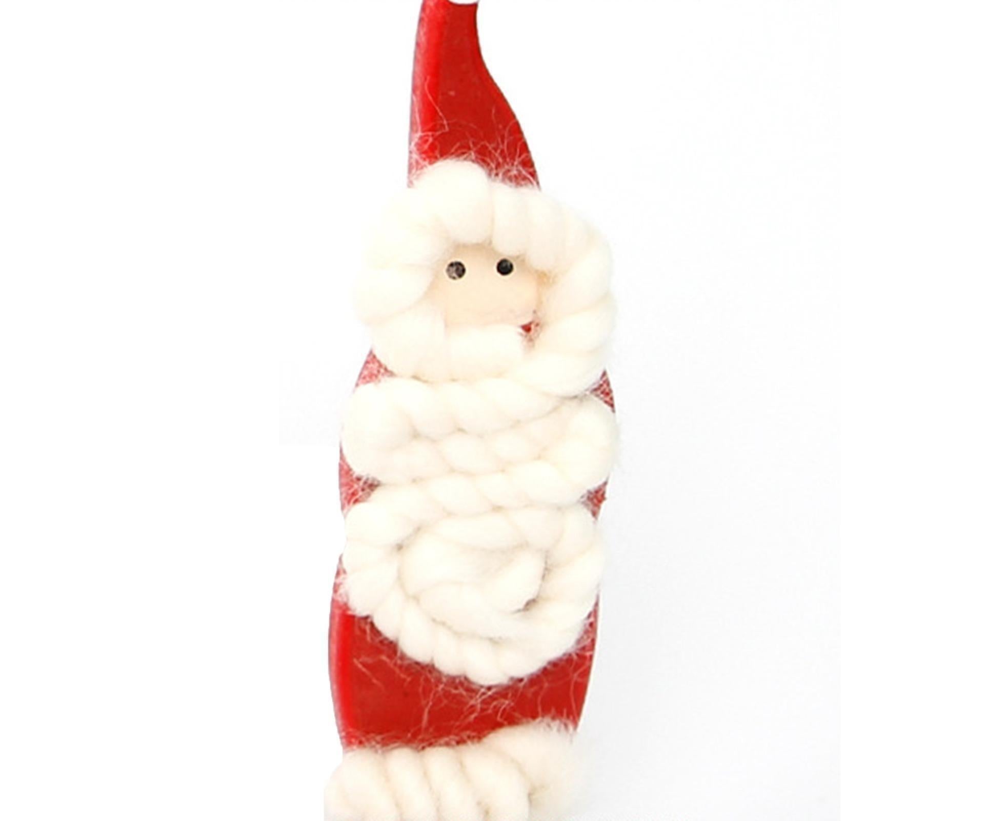 Snowman Ornament Festive Atmosphere Decorate Wood Tea Table Garden Doll Figurine for Home-L — image 3