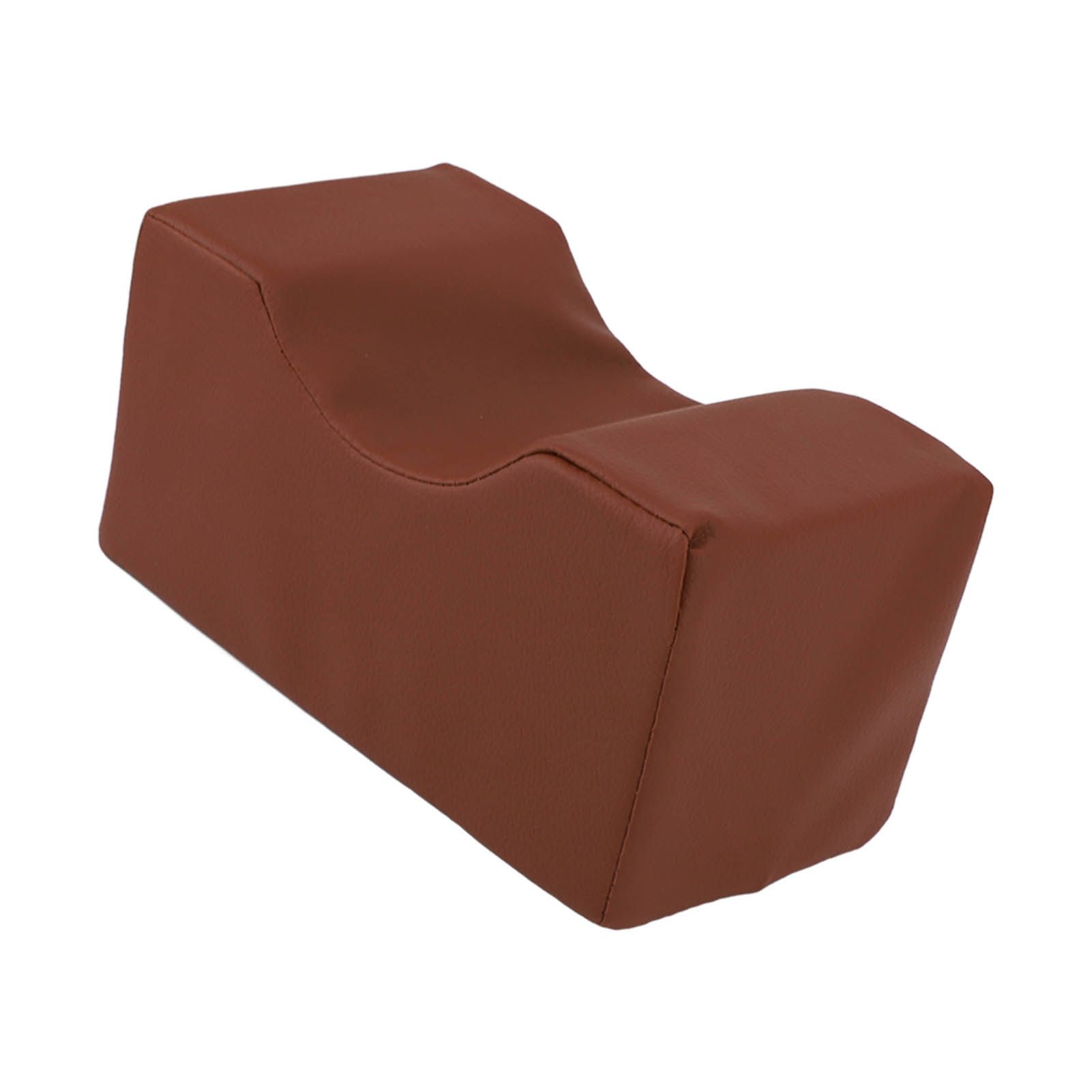 Ankle Pillow Foot Elevator Sponge Breathable Anti Bedsore Cushion Leg Rest Elevating Pad for Elderly Patient Injury Relieve Brown — image 5